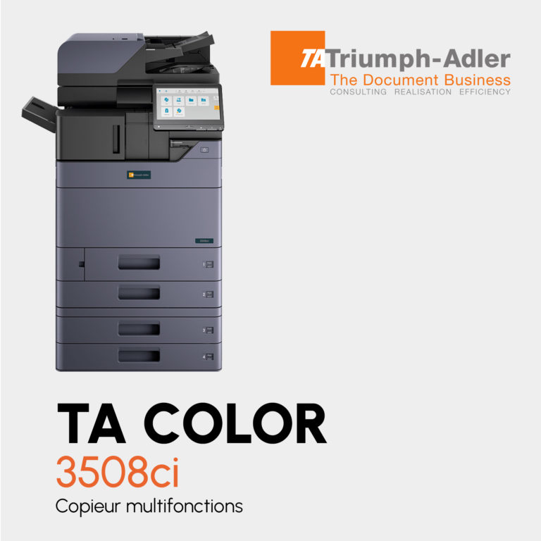 Gamme de copieurs multifonctions couleur A3/A4 Triumph Adler